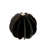 Lübech Living Hanging Felt Xmas ball Black 20 cm - Fransenhome